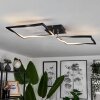 Kanchung Plafoniera LED Nero, 1-Luce