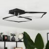 Kanchung Plafoniera LED Nero, 1-Luce