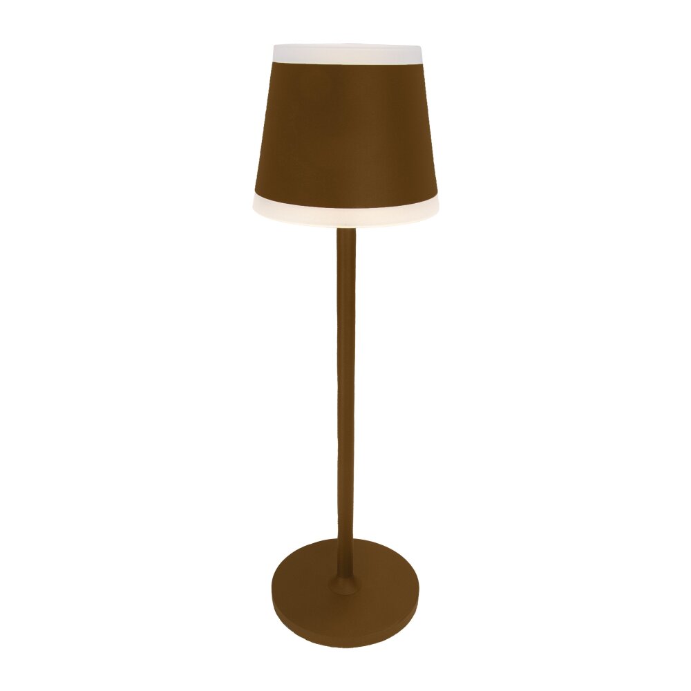 Globo RIDLEY Lampada da tavolo LED Ruggine, 1-Luce main product photo