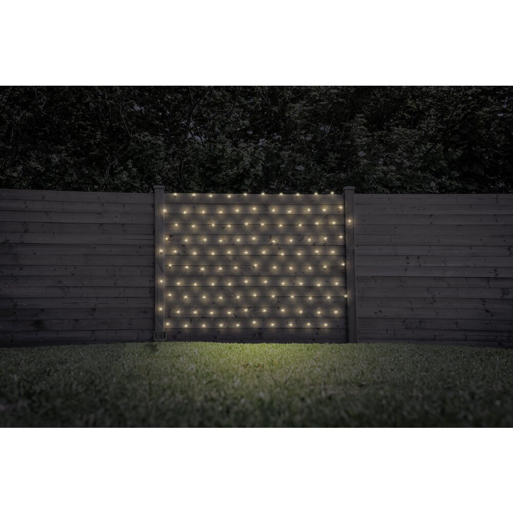Globo SOLAR Catenaria luminosa LED Verde, Nero, 100-Luci main product photo