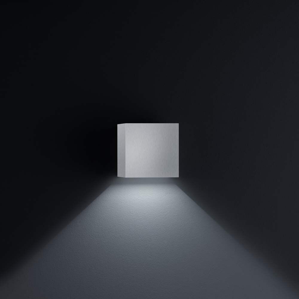 Helestra SIRI 44 Applique per esterno Nichel opaco, 2-Luci main product photo