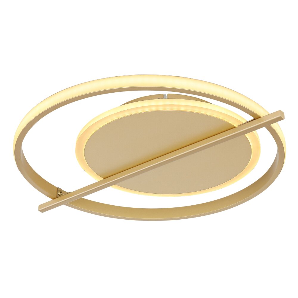 Globo REBALL Plafoniera LED Oro, 1-Luce main product photo