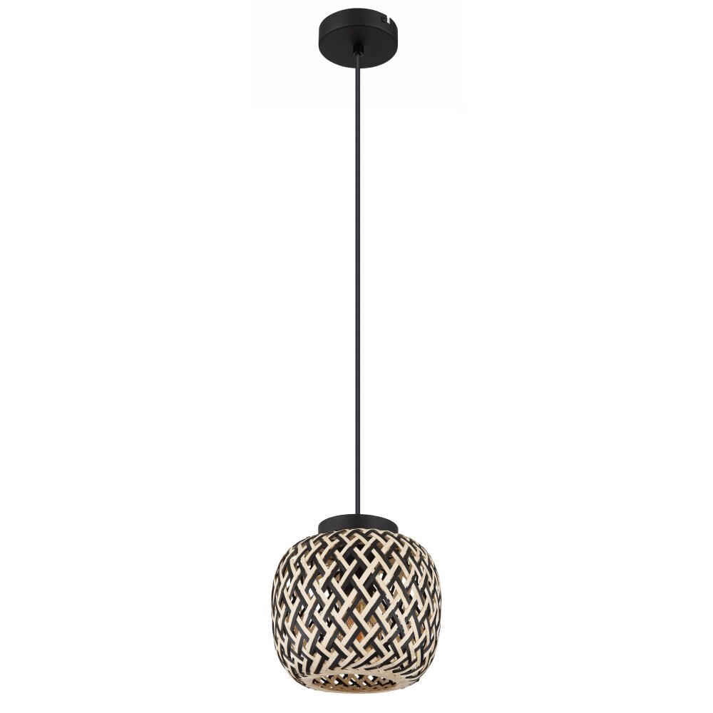 Globo COLLY Lampadario a sospensione Nero, 1-Luce