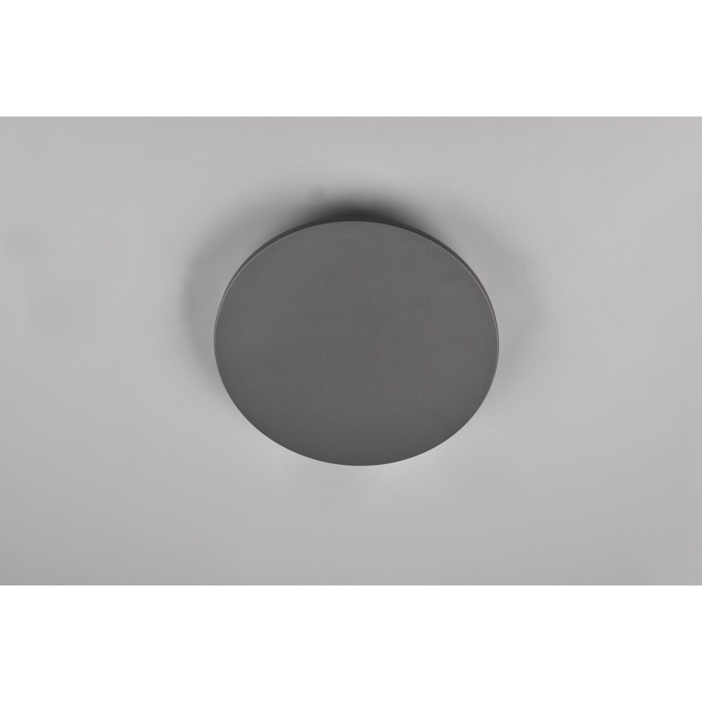 Trio Belly Applique da esterno LED Antracite, 1-Luce