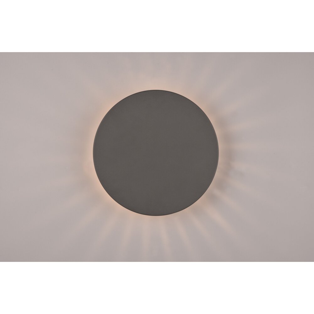 Trio Belly Applique da esterno LED Antracite, 1-Luce