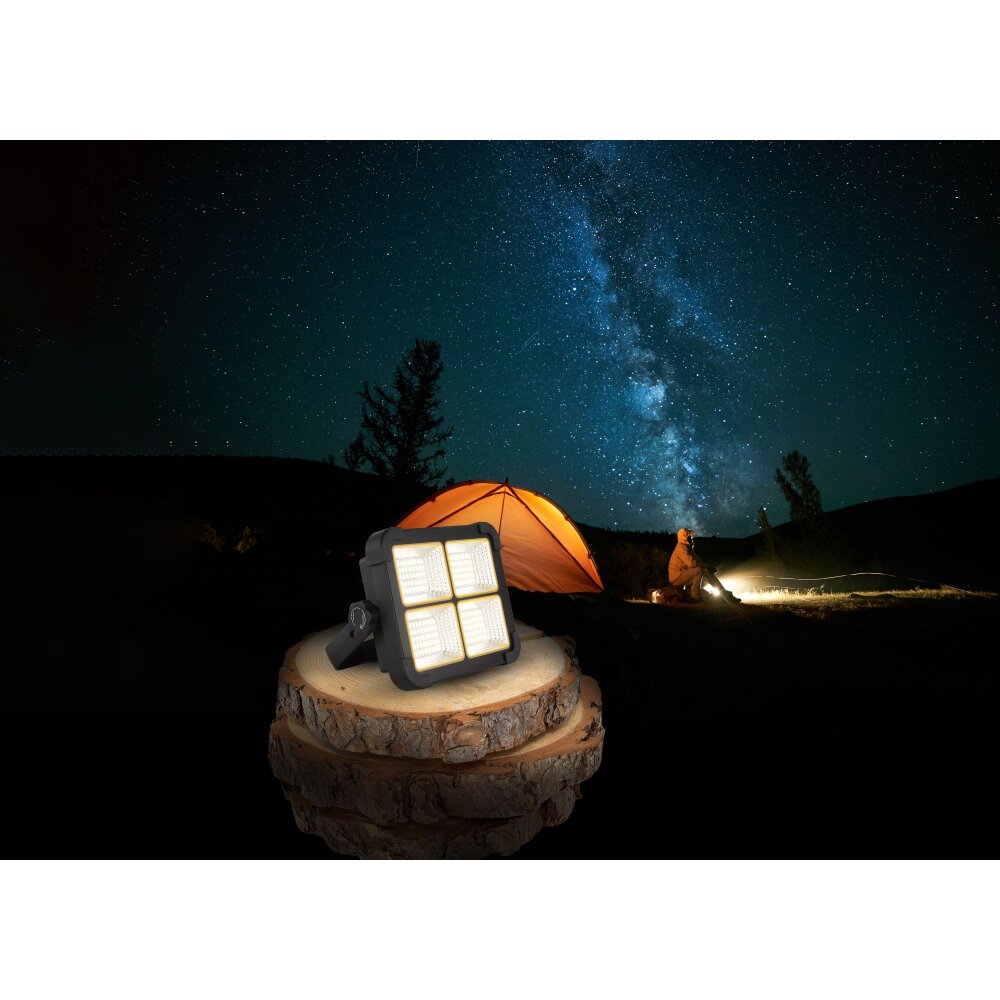 Globo SOLAR Faretto da giardino LED Nero, 1-Luce main product photo