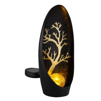 Globo SOLAR Lampada decorativa LED Oro, Nero, 1-Luce