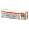 OSRAM Set di 5 LED GU10 2,6 Watt 2700 Kelvin 230 Lumen