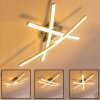 ATOME Plafoniera LED Cromo, 3-Luci