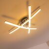 ATOME Plafoniera LED Cromo, 3-Luci