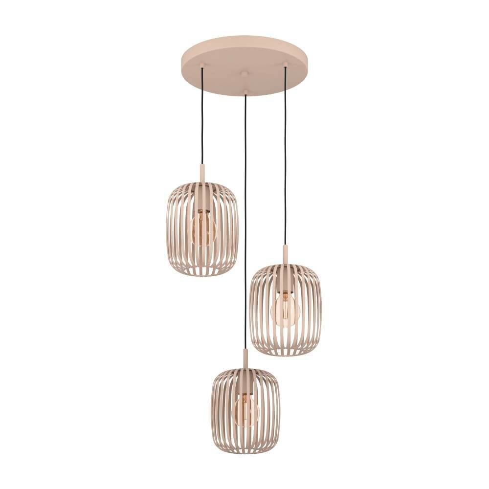 Eglo ROMAZZINA Lampadario a sospensione Sabbia, 3-Luci main product photo