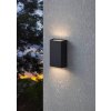 Eglo SPONGANO Applique da esterno LED Nero, 2-Luci