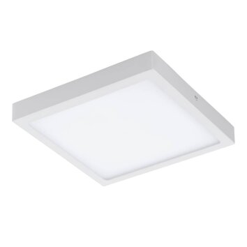 Eglo FUEVA-C Plafoniera LED Bianco, 1-Luce