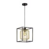 Fischer & Honsel Caydo Lampada a Sospensione Nero, 1-Luce