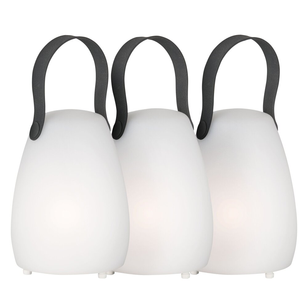 FHL easy Ruby Lampada da tavolo LED Bianco, 1-Luce, Telecomando, Cambia colore