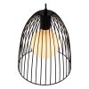 Lucide MACARONS Lampadario a sospensione Nero, 1-Luce