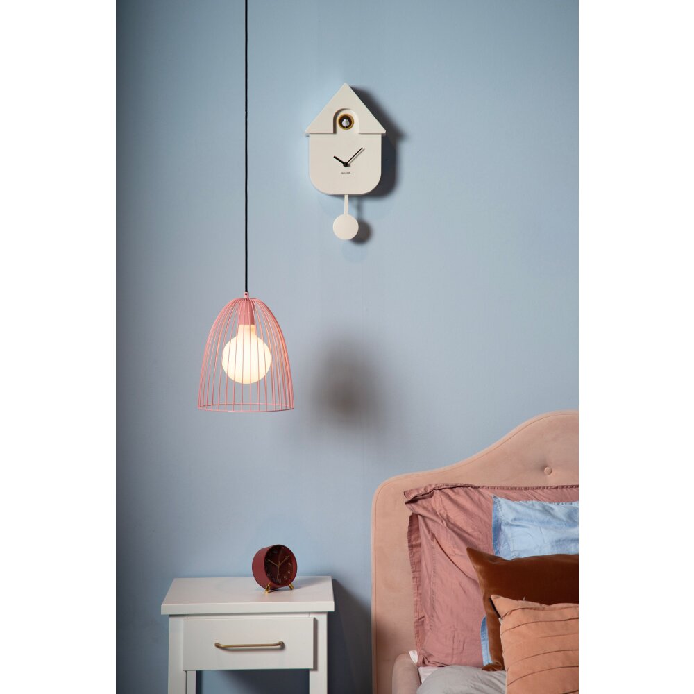 Lucide MACARONS Lampadario a sospensione Fucsia, 1-Luce main product photo