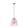 Lucide MACARONS Lampadario a sospensione Fucsia, 1-Luce