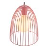 Lucide MACARONS Lampadario a sospensione Fucsia, 1-Luce