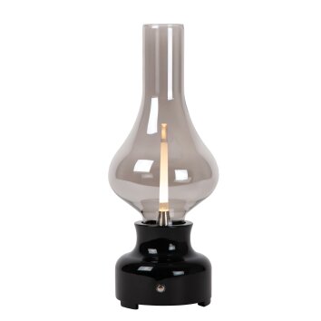 Lucide JASON Lampada da tavolo LED Nero, 1-Luce