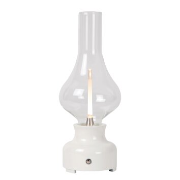 Lucide JASON Lampada da tavolo LED Bianco, 1-Luce