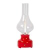 Lucide JASON Lampada da tavolo LED Rosso, 1-Luce