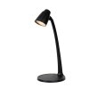 Lucide LUDO Lampada da scrivania LED Nero, 1-Luce