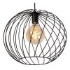 Lucide DANZA Lampadario a sospensione Nero, 1-Luce