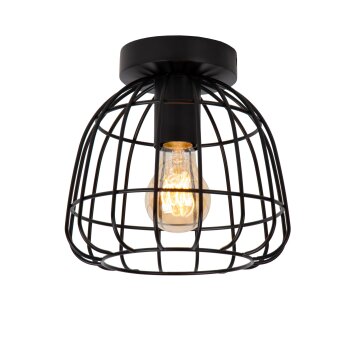 Lucide FILOX Plafoniera Nero, 1-Luce