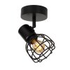 Lucide FILOX Applique Nero, 1-Luce