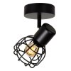 Lucide FILOX Applique Nero, 1-Luce