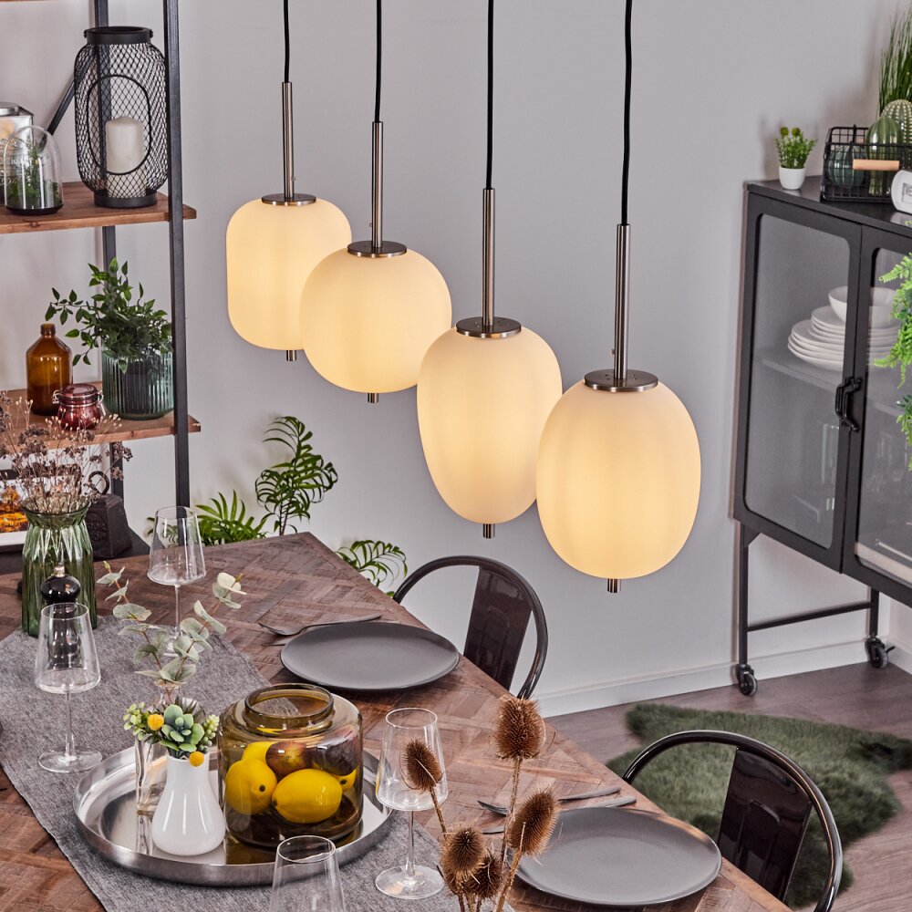 Verbania Lampadario a sospensione Bianco, 4-Luci main product photo
