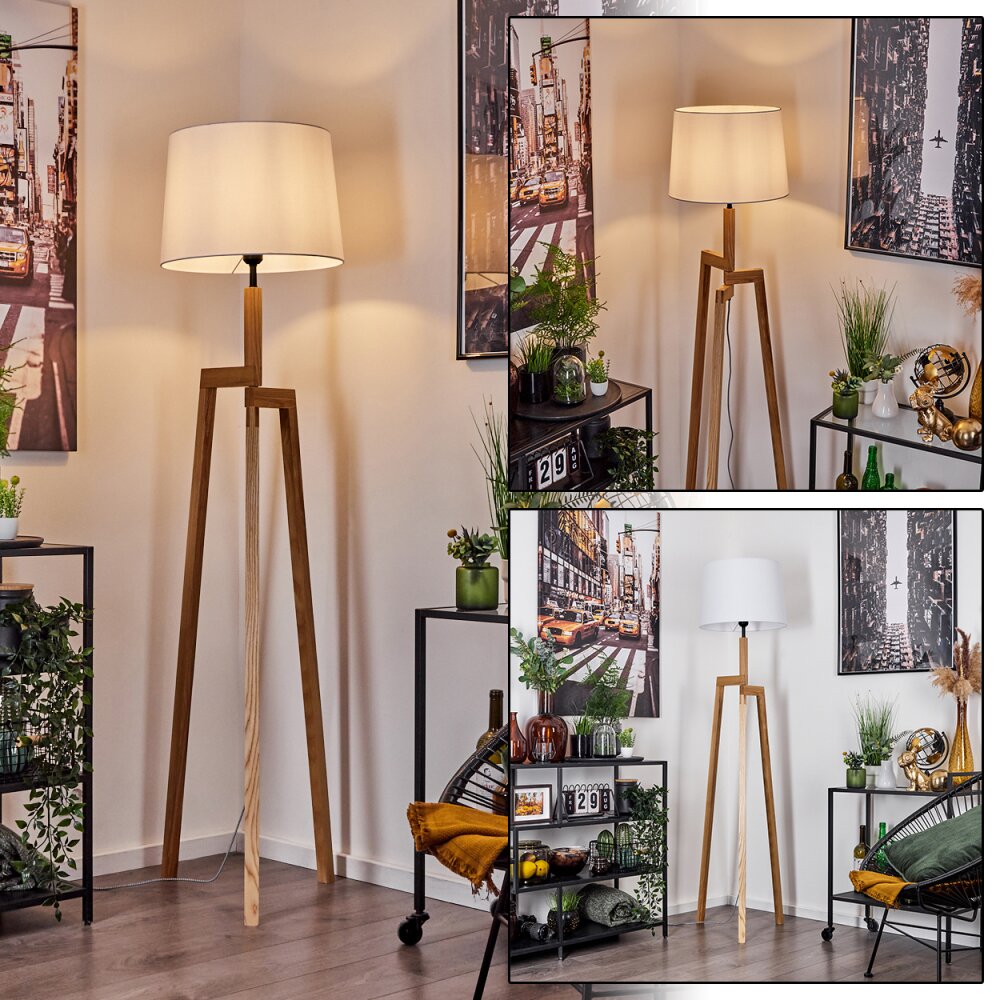Kratie Lampada da terra Écru, 1-Luce main product photo