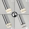 Krachang Lampadario a sospensione LED Alluminio, 1-Luce