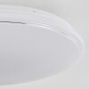 Sdok Plafoniera LED Bianco, 1-Luce, Telecomando, Cambia colore