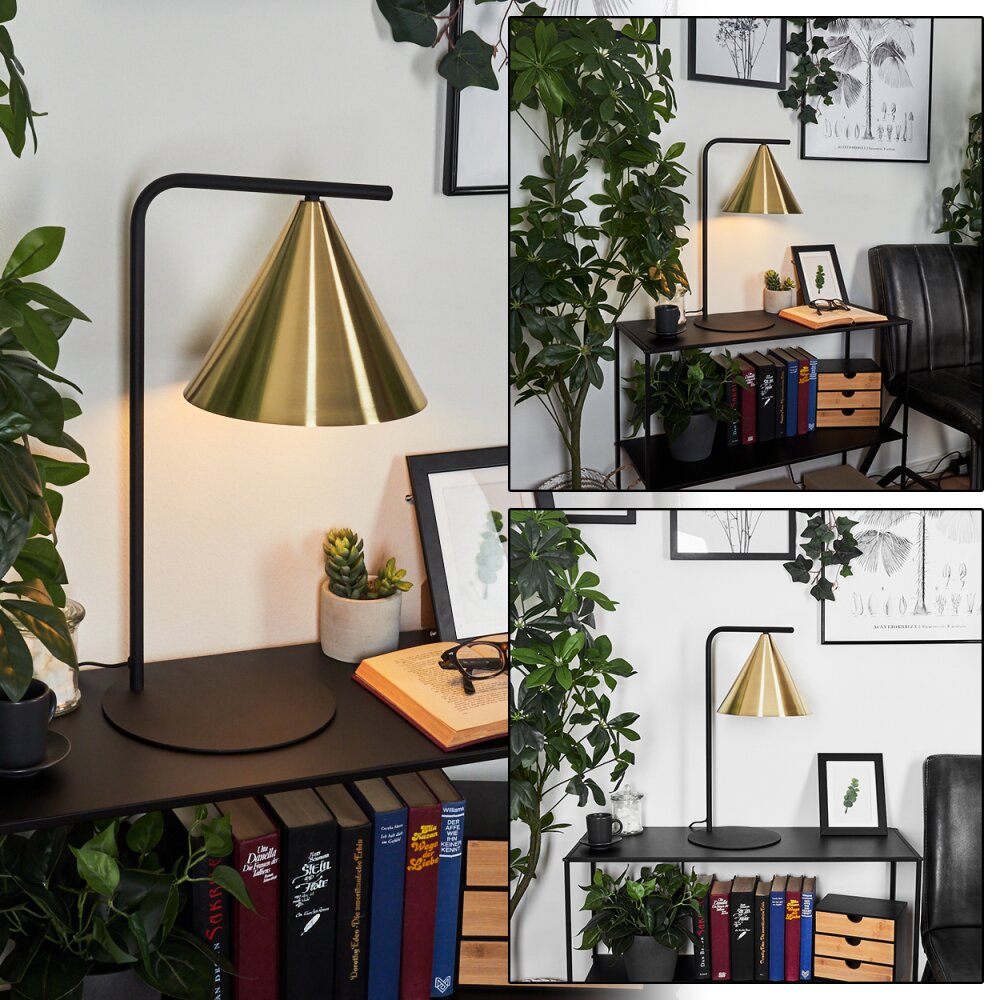 Hueso Lampada da tavolo Nero, 1-Luce main product photo