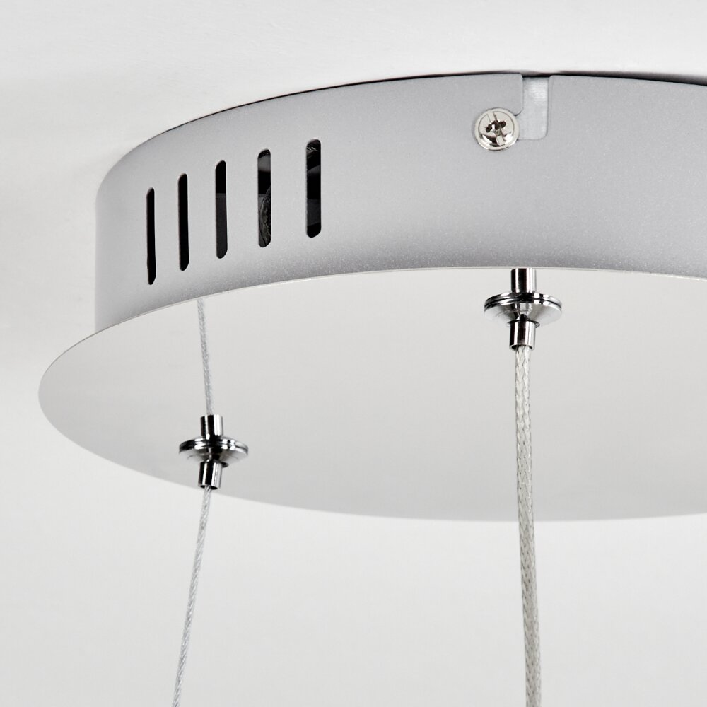Donebas Lampada a Sospensione LED Cromo, 1-Luce