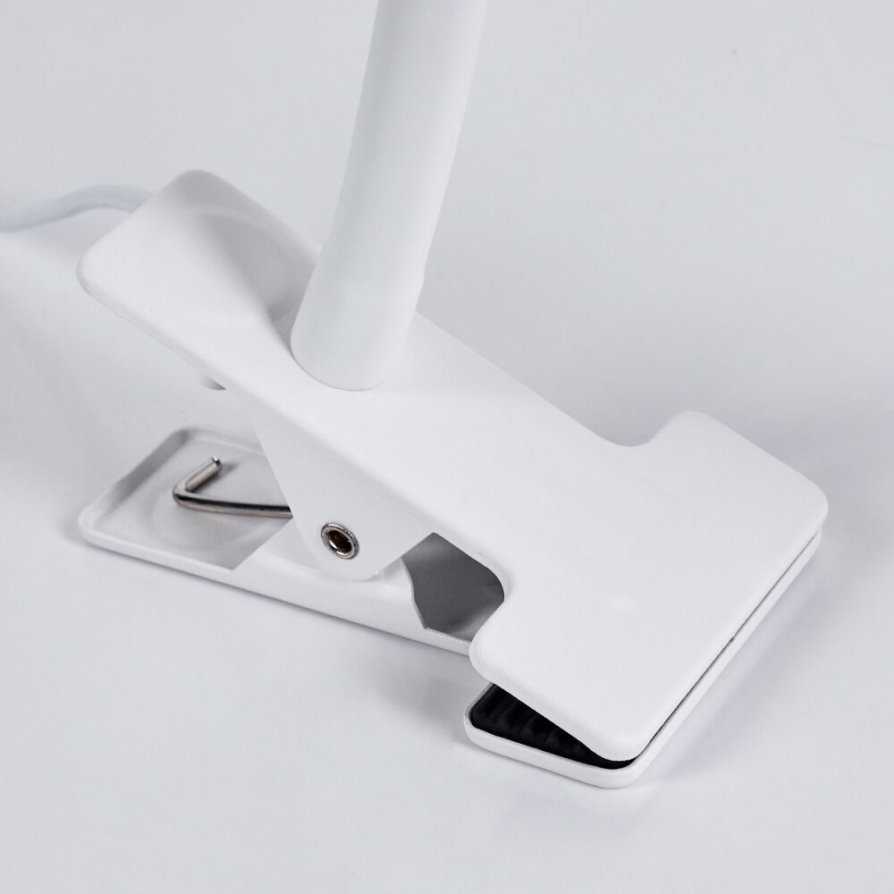 Javel Lampada con pinza Bianco, 1-Luce