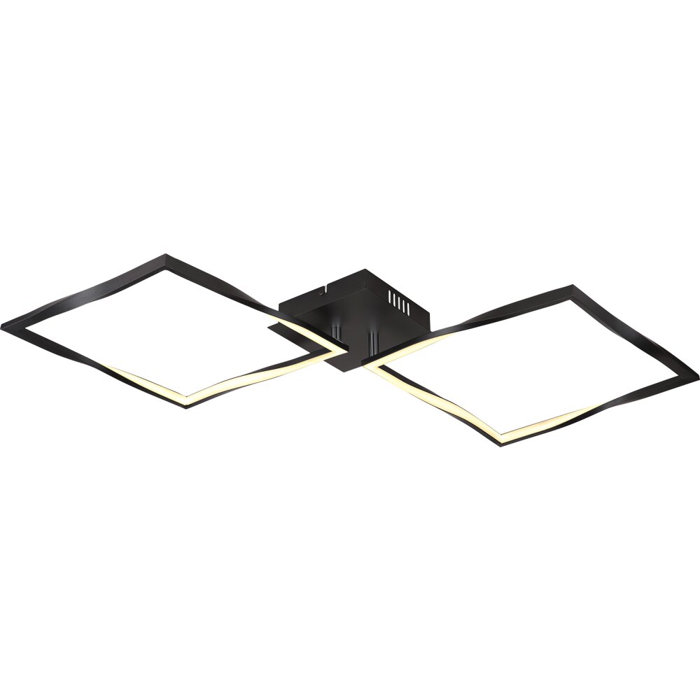 Globo MAXXY Plafoniera LED Nero, 1-Luce