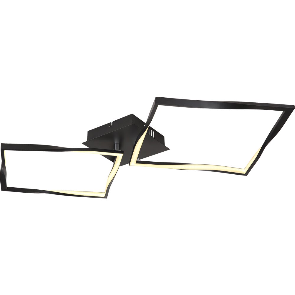 Globo MAXXY Plafoniera LED Nero, 1-Luce