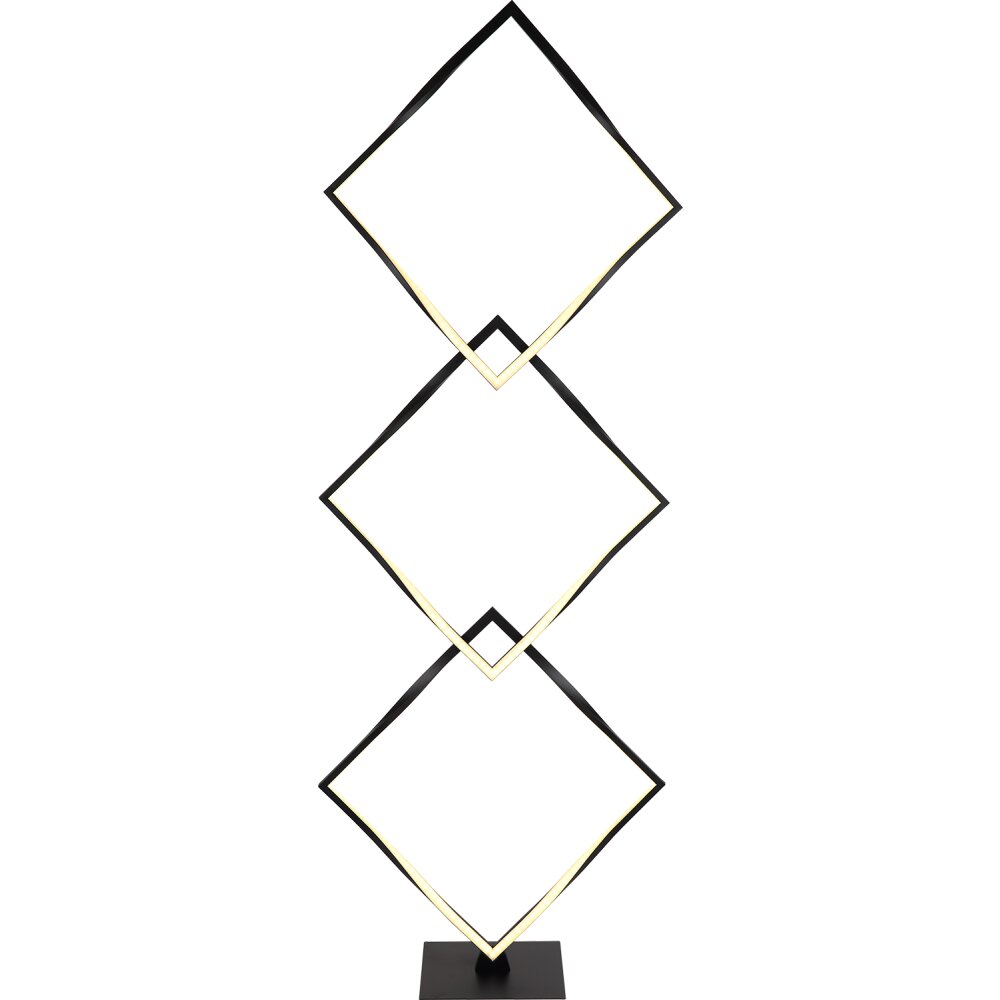 Globo MAXXY Lampada da terra LED Nero, 1-Luce