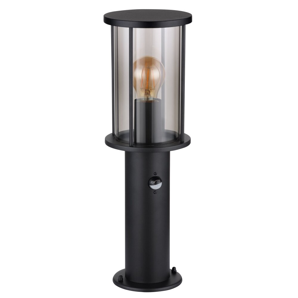 Globo GRACEY Lampada con piedistallo Nero, 1-Luce, Sensori di movimento