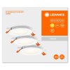 LEDVANCE DOWNLIGHT SLIM Lampada da incasso Bianco, 3-Luci