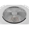 Reality Sandfjord ventilatore da soffitto LED Cromo, 1-Luce, Telecomando