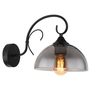 Globo COTTAGE Applique Nero, 1-Luce