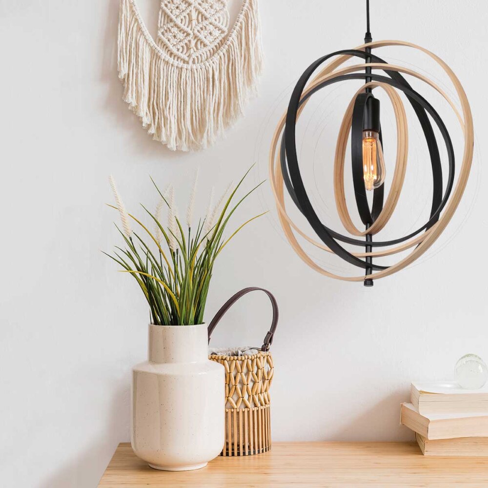 Steinhauer Muoversi Lampadario a sospensione Nero, 1-Luce main product photo