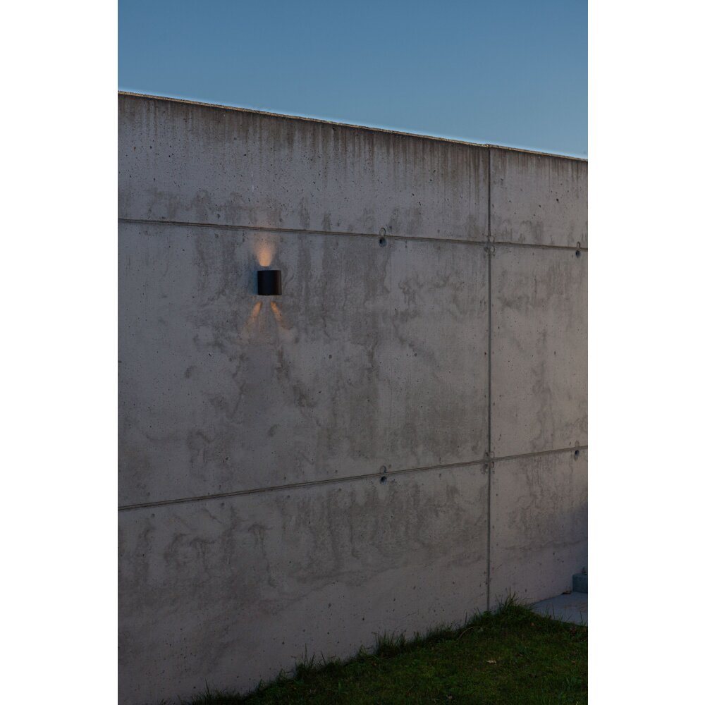 Lutec Beams Applique da esterno LED Nero, 1-Luce