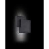 Lutec Rialto Applique da esterno LED Nero, 2-Luci