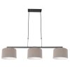 Steinhauer Stang Lampada a Sospensione Nero, 3-Luci