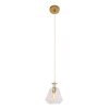 Steinhauer Grazioglass Lampadario a sospensione Ottone, 1-Luce